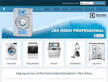 Tablet Screenshot of jes-professional.com